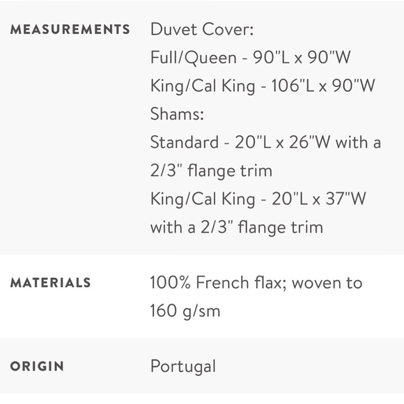 CITIZENARY STONEWASHED LINEN DUVET COVER - Picture 5 of 10